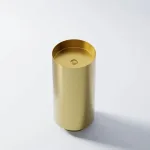 Умивальник окремостоящий Steinberg круглий, D37.8xh83 см, Brushed Gold (442 6500 BG) - Фото 1